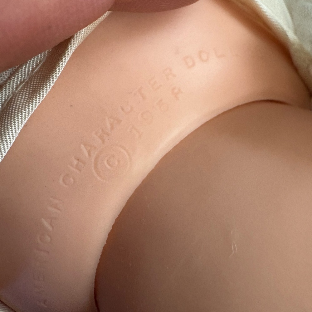 American Character Toodles Baby Doll Vintage 1958 15” love doll retro 1950s - Picture 6 of 16
